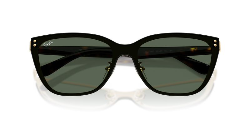 Ray-Ban RB3798D in Gold - Side View