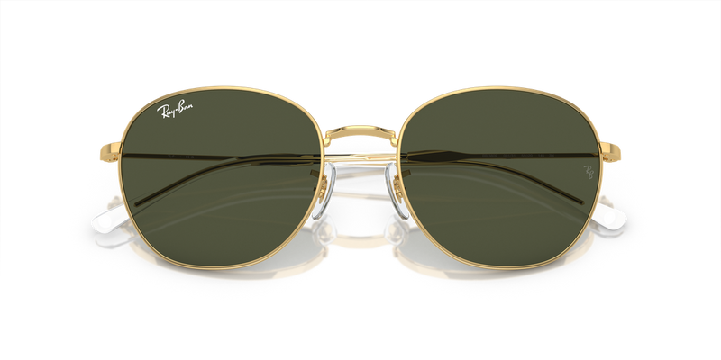 Ray-Ban RB3809 in Arista Gold - Side View