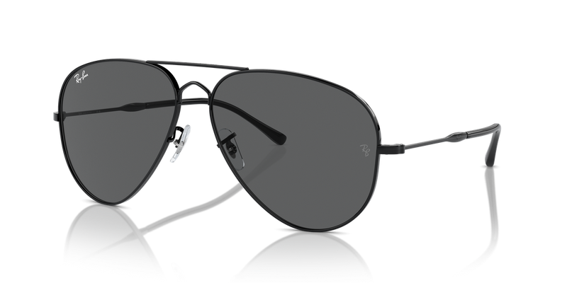 Ray-Ban OLD AVIATOR in Black - Alternate View