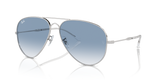 Silver / Clear & Blue (003/3F)
