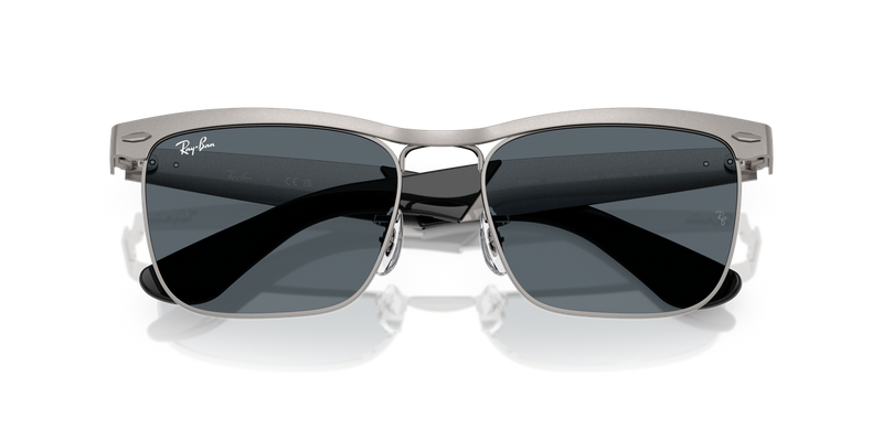 Ray-Ban WAYFARER DELUXE in Sandblasted Gunmetal On Gunmetal - Alternate View