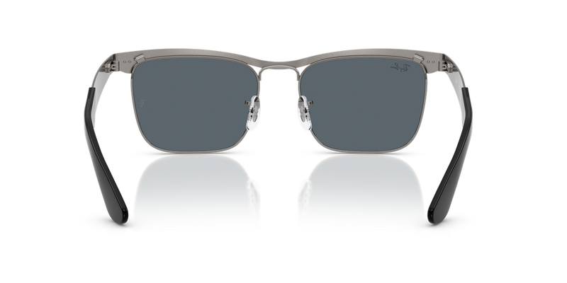 Ray-Ban WAYFARER DELUXE in Sandblasted Gunmetal On Gunmetal - Alternate View