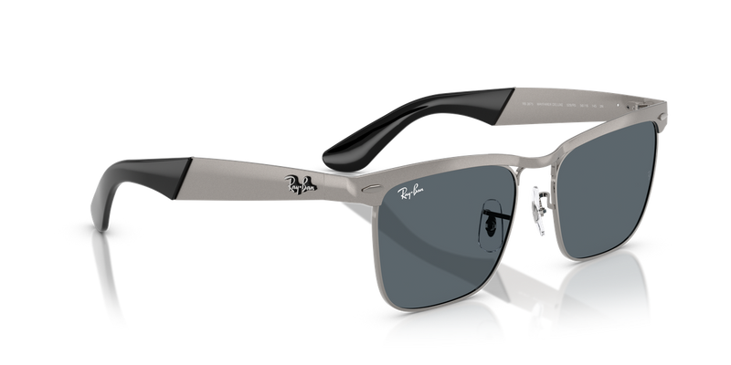 Ray-Ban WAYFARER DELUXE in Sandblasted Gunmetal On Gunmetal - Alternate View