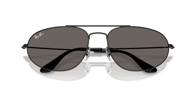 Ray-Ban RB3945 in Black / Dark Grey (002/B1) - Side View