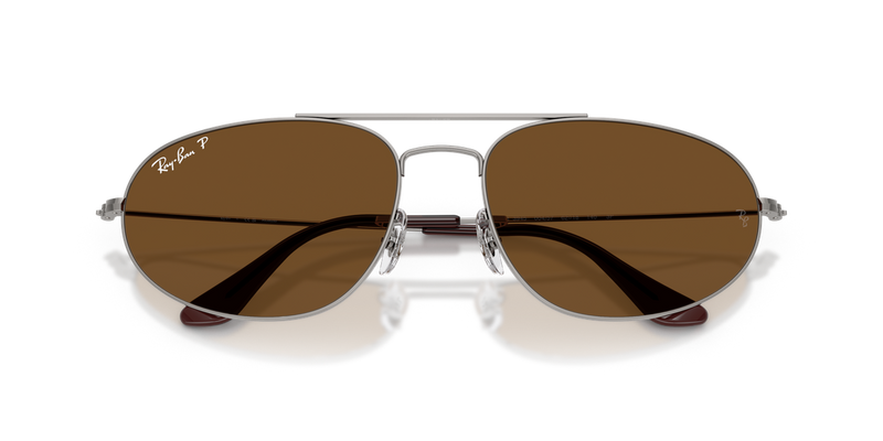 Ray-Ban RB3945 in Gunmetal / Brown Polarized (004/57) - Alternate View