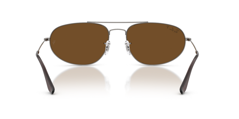 Ray-Ban RB3945 in Gunmetal / Brown Polarized (004/57) - Alternate View