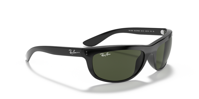 Ray-Ban BALORAMA in Black / G-15 Green (601/31) - Alternate View