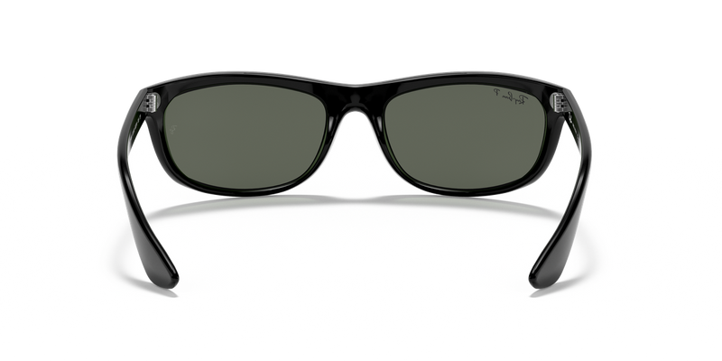 Ray-Ban BALORAMA in Black / G-15 Green Polarized (601/58) - Alternate View
