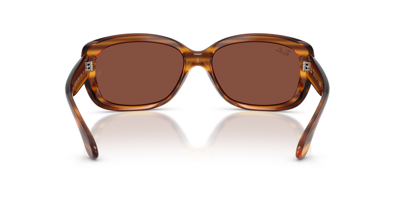 Ray-Ban JACKIE OHH in Striped Red Havana - Alternate View