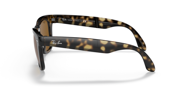 Ray-Ban FOLDING WAYFARER in Light Havana / B-15 Brown (710) - Alternate View