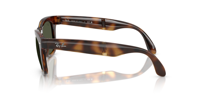 Ray-Ban FOLDING WAYFARER in Havana / Green (710/31) - Alternate View