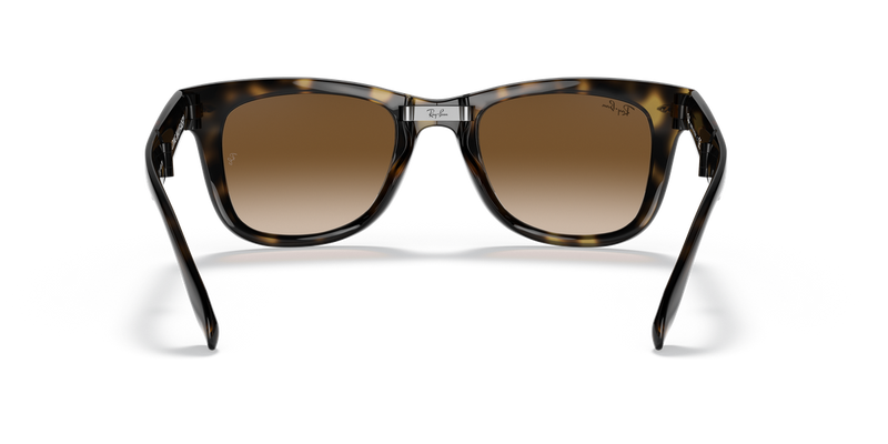 Ray-Ban FOLDING WAYFARER in Light Havana / Light Brown Gradient (710/51) - Alternate View