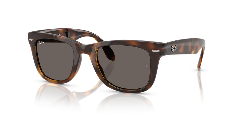 Ray-Ban FOLDING WAYFARER in Havana / Dark Grey (710/B1) - Alternate View