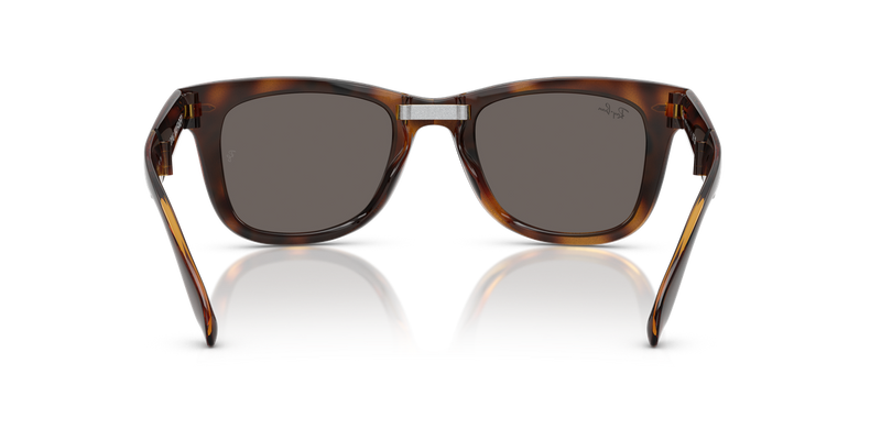 Ray-Ban FOLDING WAYFARER in Havana / Dark Grey (710/B1) - Alternate View