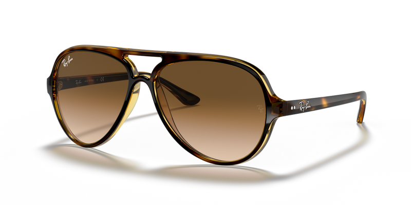 Ray-Ban CATS 5000 in Light Havana / Light Brown Gradient (710/51) - Alternate View