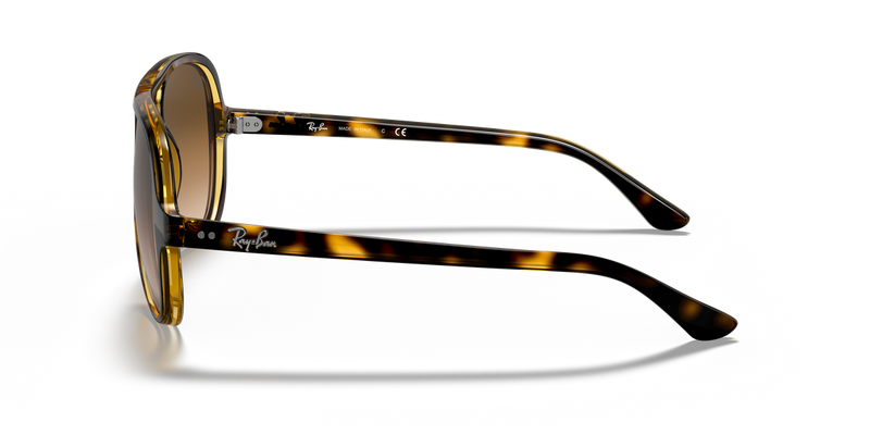 Ray-Ban CATS 5000 in Light Havana / Light Brown Gradient (710/51) - Alternate View