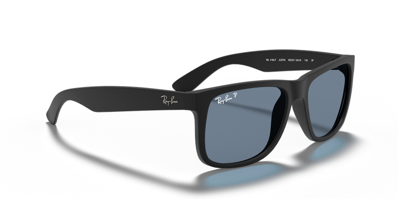 Ray-Ban JUSTIN in Rubber Black - Alternate View