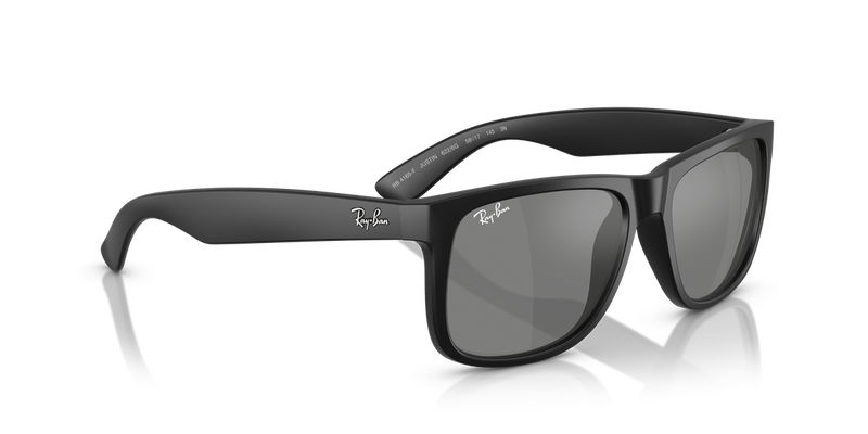 Ray-Ban JUSTIN in Rubber Black - Alternate View