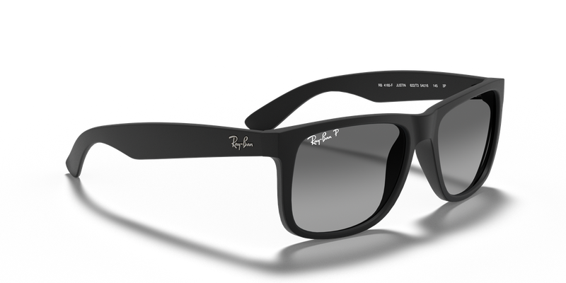 Ray-Ban JUSTIN in Rubber Black - Alternate View