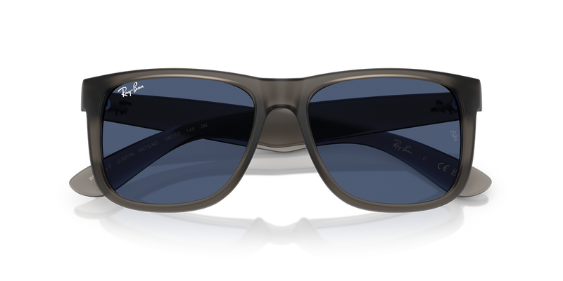 Ray-Ban JUSTIN in Opal Grey - Side View