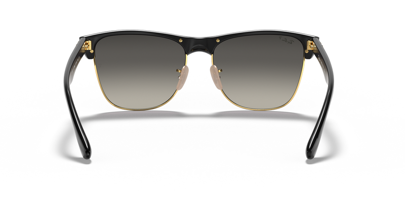 Ray-Ban CLUBMASTER OVERSIZED in Black / Grey Polarized (877/M3) - Alternate View