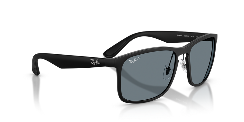 Ray-Ban RB4264 in Matte Black / Blue Polarized+ (601S80) - Alternate View