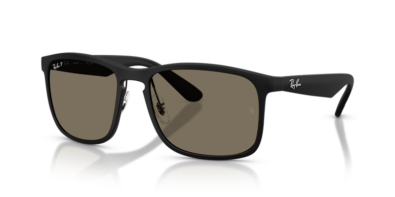 Ray-Ban RB4264 in Matte Black / Grey Polarized+ (601S87) - Alternate View