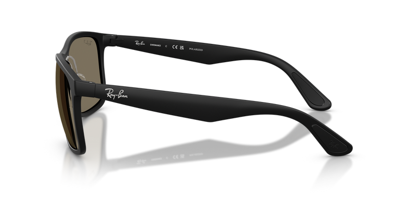 Ray-Ban RB4264 in Matte Black / Grey Polarized+ (601S87) - Alternate View