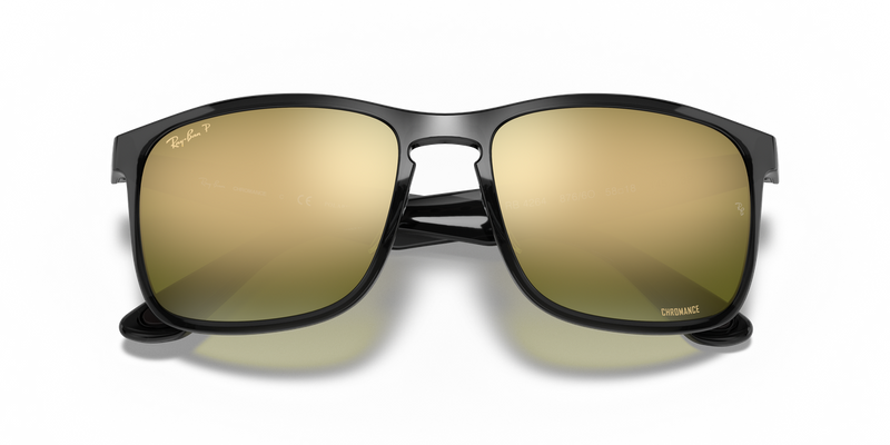 Ray-Ban RB4264 in Grey / Green Polarized+ (876/6O) - Alternate View