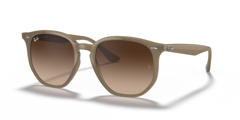 Ray-Ban RB4306 in Beige / Dark Brown (616613) - Alternate View