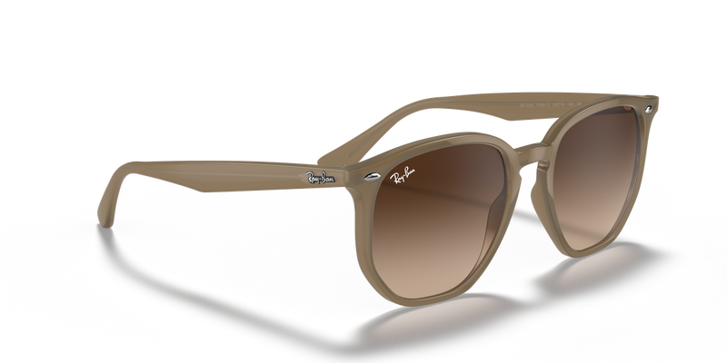 Ray-Ban RB4306 in Beige / Dark Brown (616613) - Alternate View