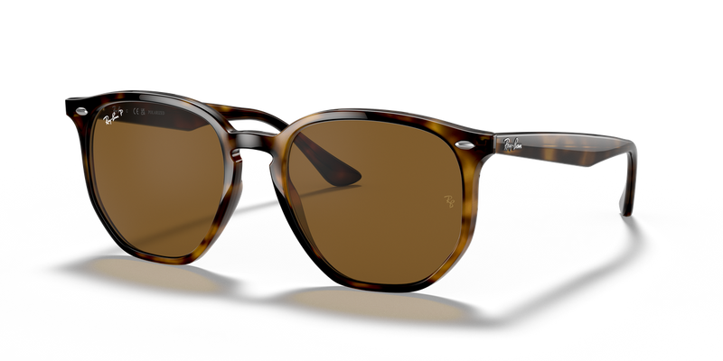 Ray-Ban RB4306 in Light Havana / Brown Polarized (710/83) - Alternate View