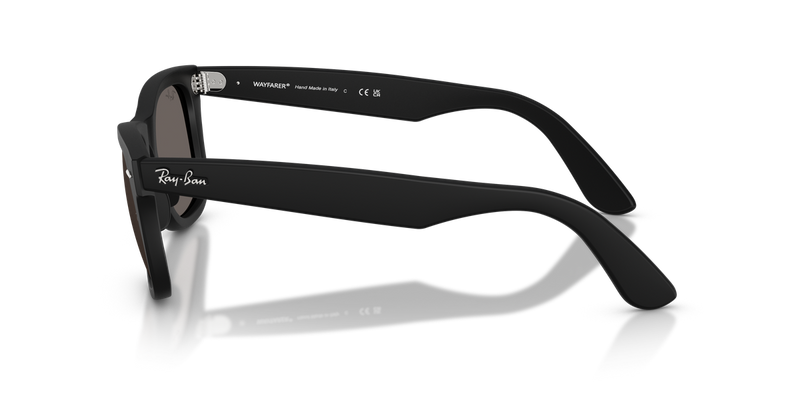 Ray-Ban WAYFARER in Matte Black - Back View