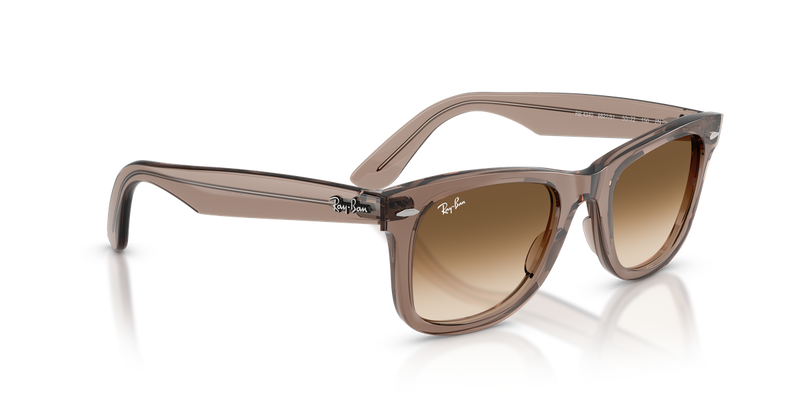 Ray-Ban WAYFARER in Transparent Light Brown - Alternate View