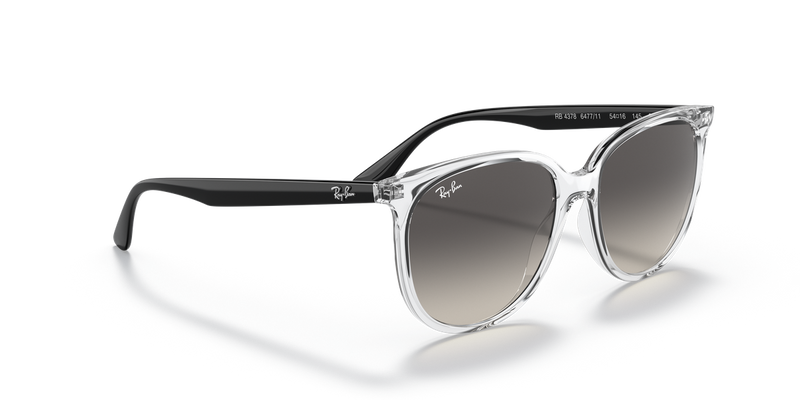 Ray-Ban RB4378 in Transparent / Grey Gradient (647711) - Alternate View