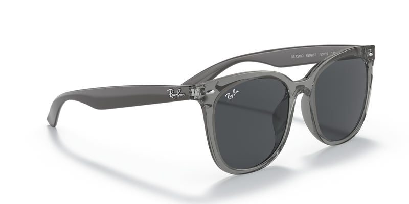 Ray-Ban RB4379D in Transparent Grey - Alternate View