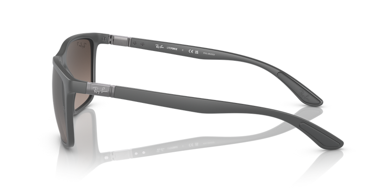 Ray-Ban RB4385 in Grey - Back View