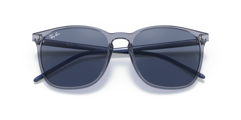 Ray-Ban RB4387 in Transparent Blue - Alternate View