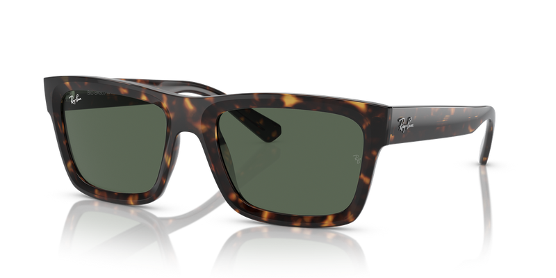 Ray-Ban WARREN in Havana / Dark Blue (135971) - Front View