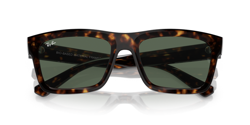 Ray-Ban WARREN in Havana / Dark Blue (135971) - Side View