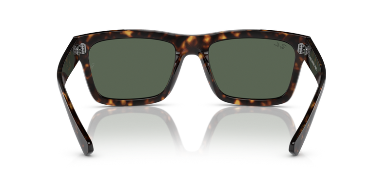 Ray-Ban WARREN in Havana / Dark Blue (135971) - Temple Detail