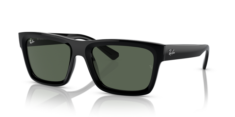 Ray-Ban WARREN in Black / Dark Green (667771) - Alternate View