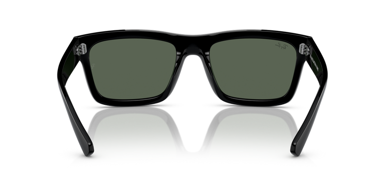 Ray-Ban WARREN in Black / Dark Green (667771) - Alternate View