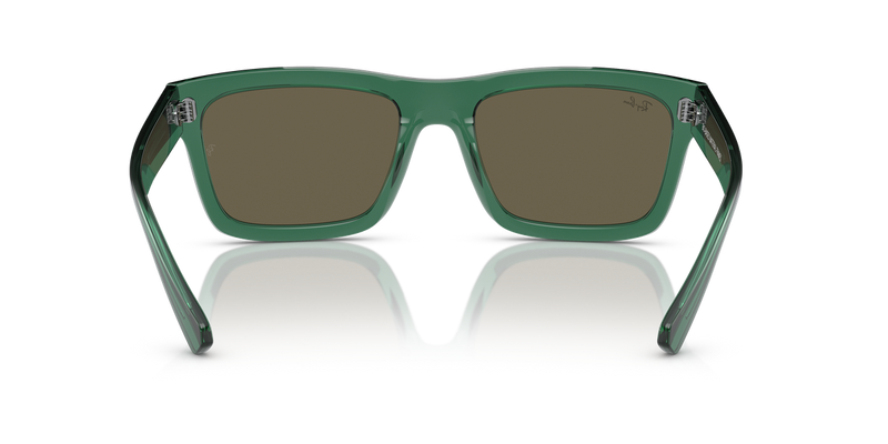 Ray-Ban WARREN in Transparent Green / Brown (6681/3) - Alternate View