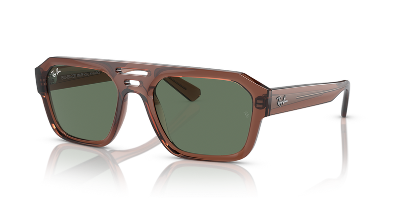 Ray-Ban CORRIGAN in Transparent Brown - Front View