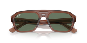 Transparent Brown / Dark Green (667882)