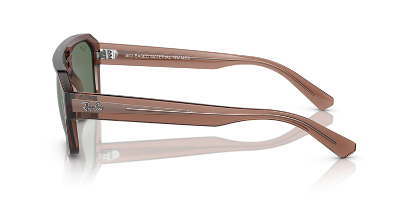 Ray-Ban CORRIGAN in Transparent Brown - Back View