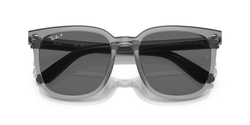Ray-Ban RB4401D in Transparent Grey - Alternate View