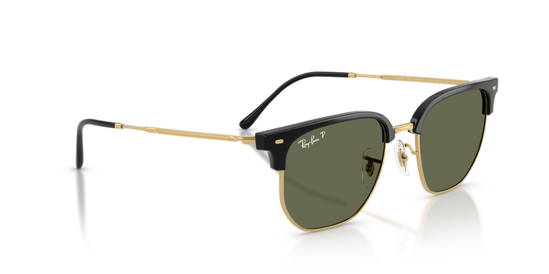 Ray-Ban NEW CLUBMASTER in Black On Arista - Alternate View
