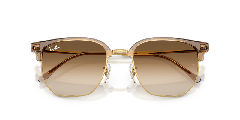 Ray-Ban NEW CLUBMASTER in Transparent Brown On Arista - Alternate View